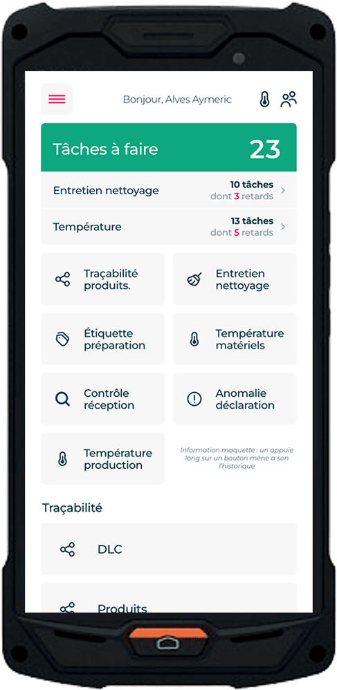 interface application